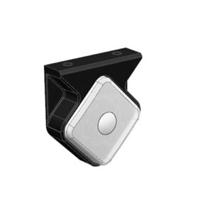 CJ Lanterna Lat Cristal/Branca LED c/SUP 24V