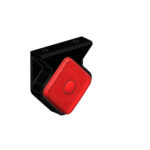 CJ Lanterna Lat Vermelha LED c/SUP 24V