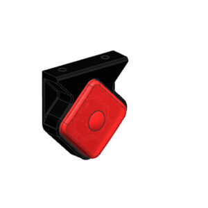 CJ Lanterna Lat Vermelha LED c/SUP 24V