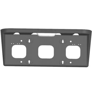 CJ. Suporte Placa Carenagem c/Lanterna